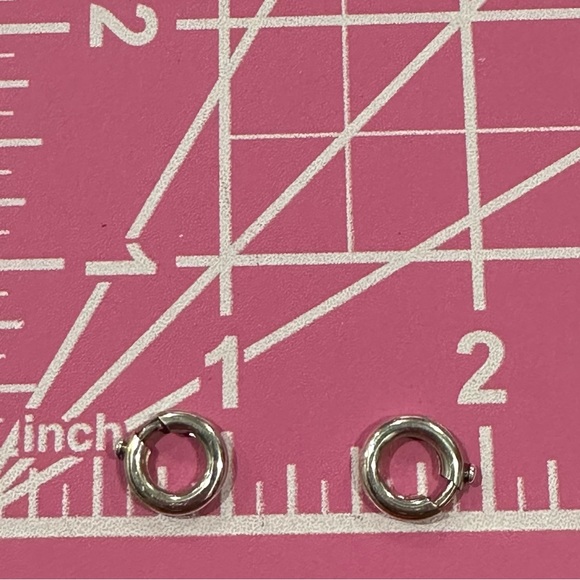 SOLD Authentic Tiffany & Co Retired Charm Clasps Jump Rings - Picture 4 of 5